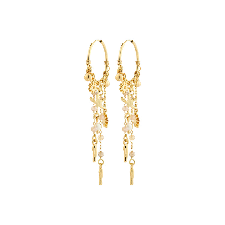 PRISM hoop earrings gold-plated