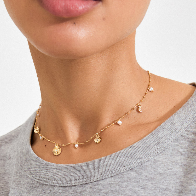 MYLAN necklace gold-plated