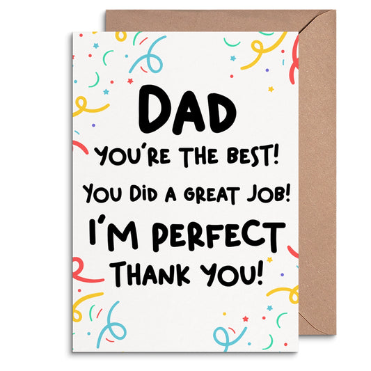 Dad you’re the best