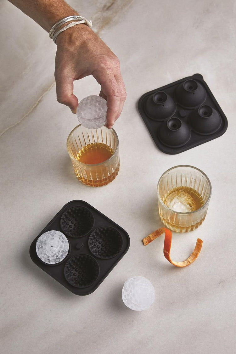 Golf ball ice mould
