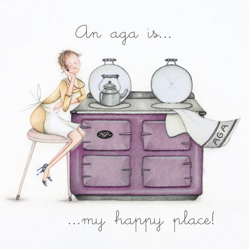An Aga is my Happy Place