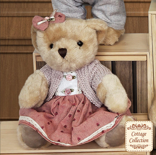 Cottage Collection Teddy Bear in Gift Box