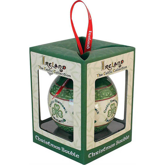 Celtic Collection Bauble- Shamrock