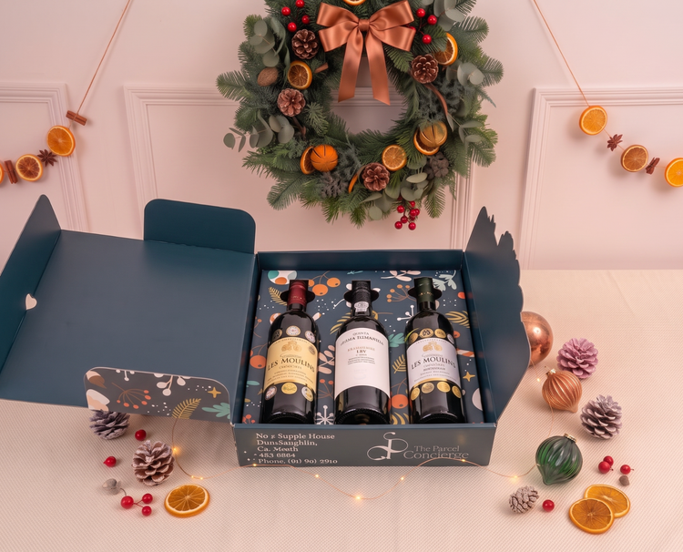 French Wine & Port Christmas Trio