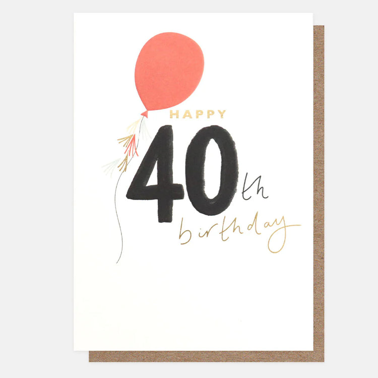 Happy 40th Birthday