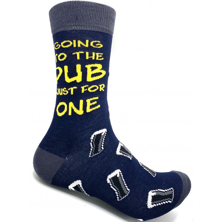 Going To The Pub Socks size 8-11