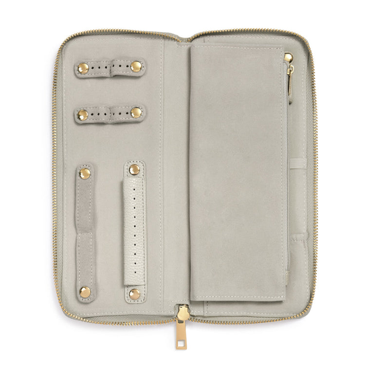 Large Jewellery Case - Taupe