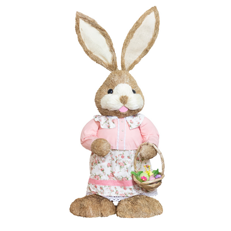 Easter Bunny Girl with Basket