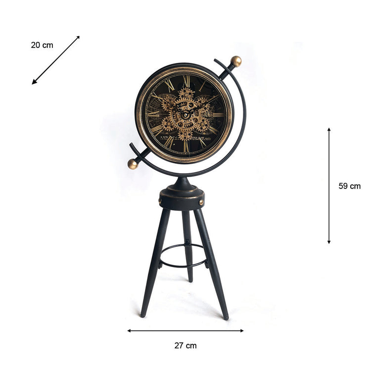 Old Town Gears Clock Tripod
