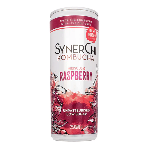 Synerchi Kombucha Raspberry & Hibiscus