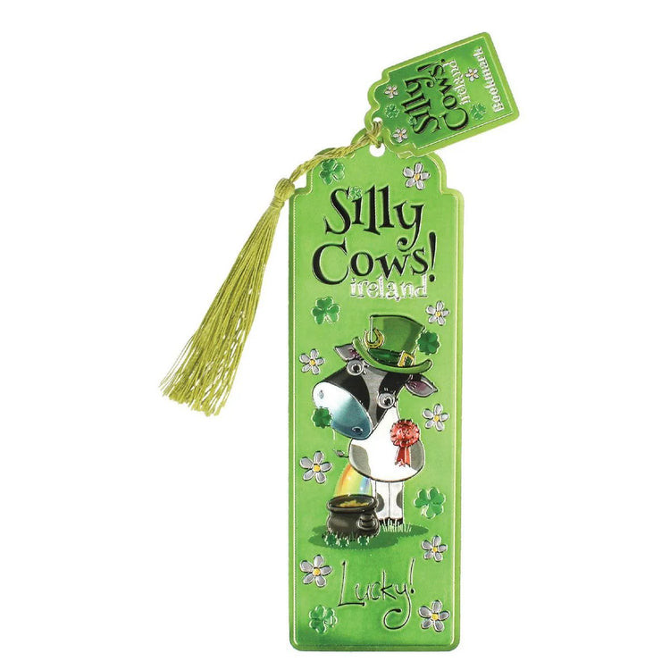 Silly Cows - Foil Bookmark Lucky