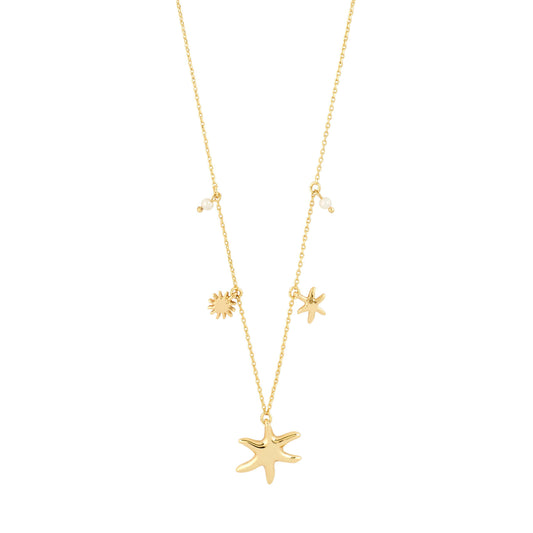 PRISM necklace gold-plated
