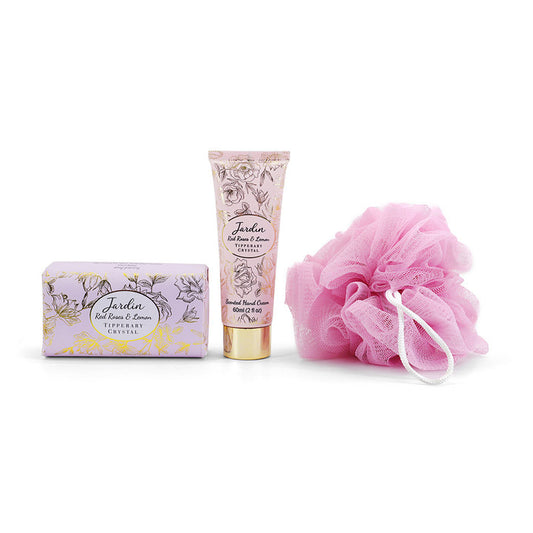 Jardin Toiletry Bag Red Roses & Lemon