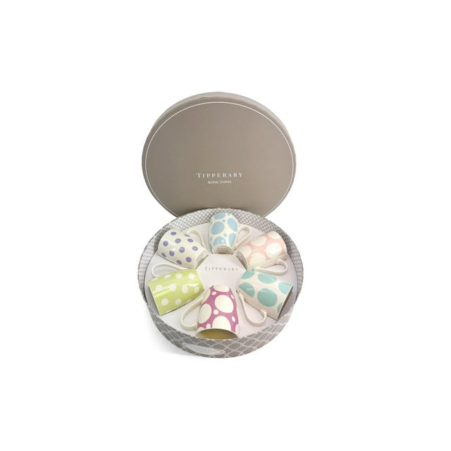 Colour Spots Mug set of 6