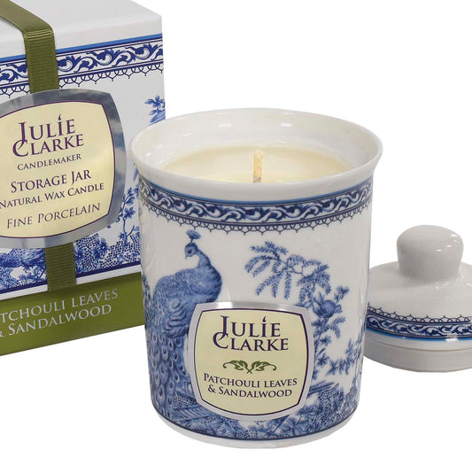 Peacock Jar Patchouli and Sandalwood