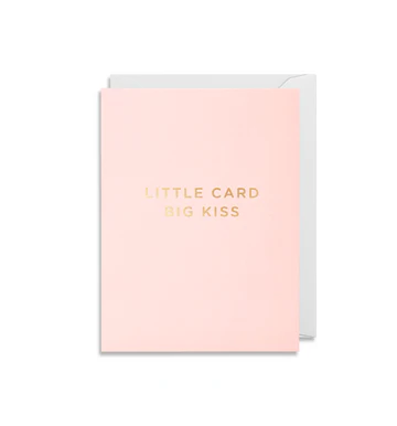 Little Card Big Kiss