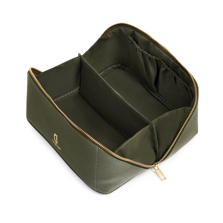 Large Make Up Case - Green