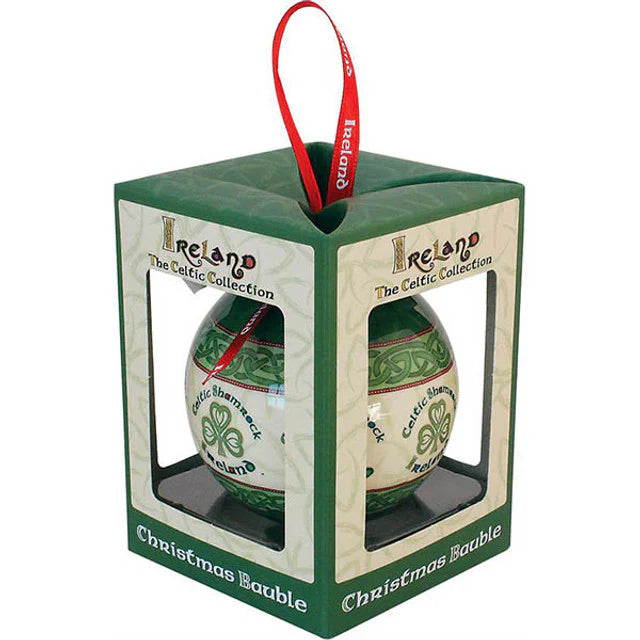 Celtic Collection Bauble- Shamrock