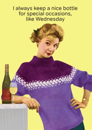 A Nice Bottle for Special Occasions