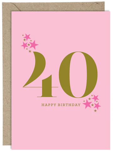 40 Happy Birthday