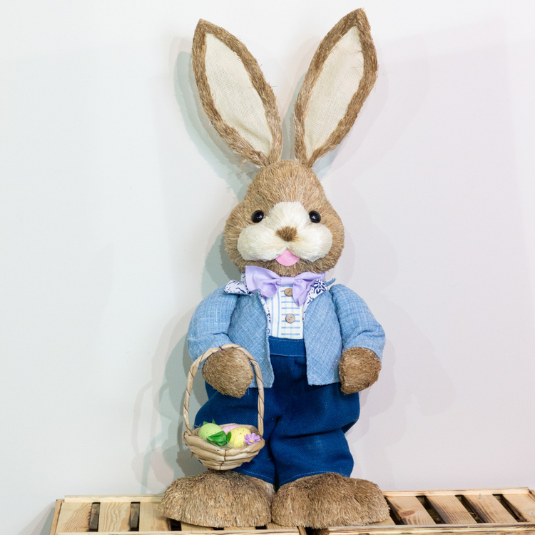 Easter Bunny Boy with Basket