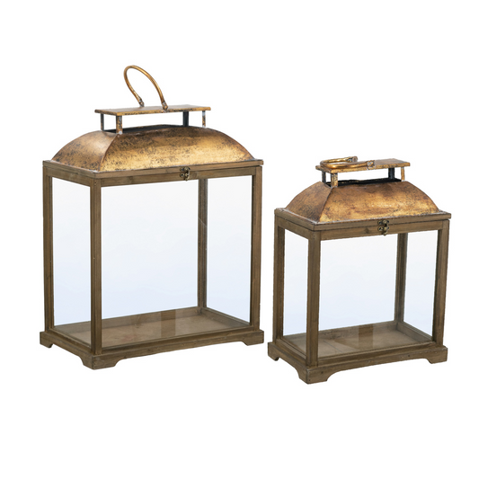 Lantern Gold Set of 2