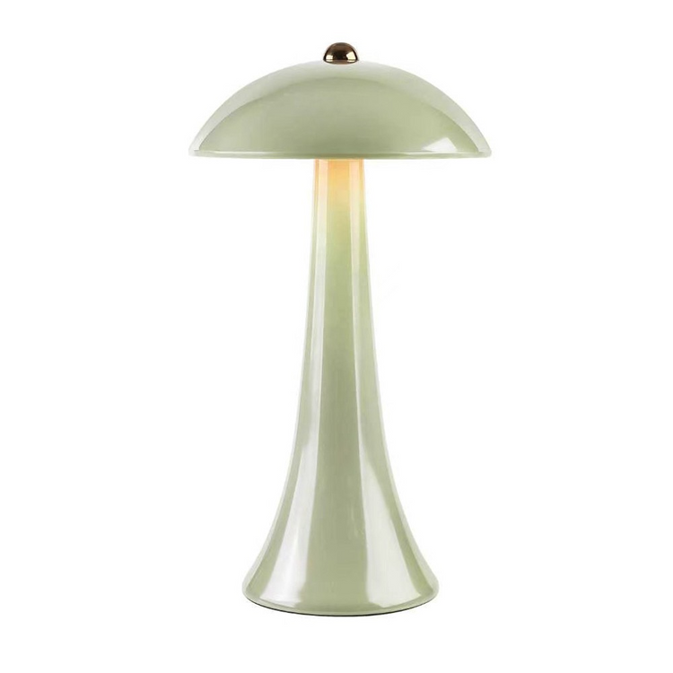 Comet usb rechargeable lamp gloss olive