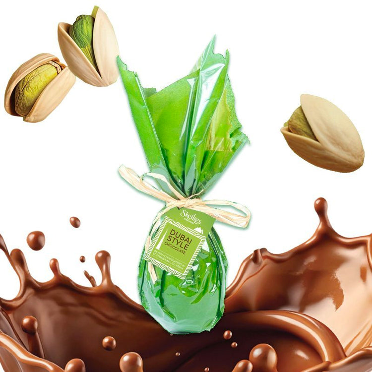 Dubai Chocolate Mini Solid Egg – 80g