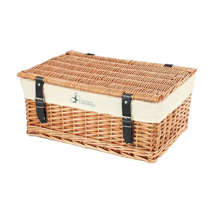 Large Wicker Basket upto 18 items (max 2 bottles wine)