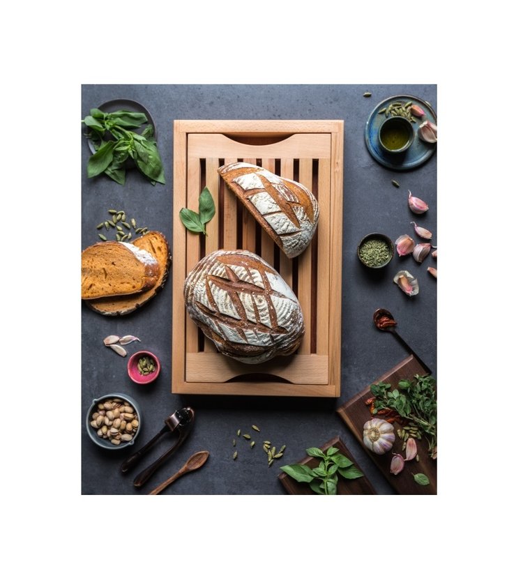 Crumb Catcher Bread Board