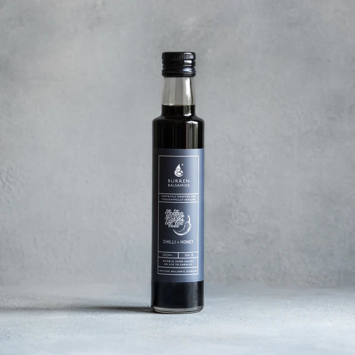 Burren Balsamics - Chilli and Honey infused Balsamic Vinegar 250ml