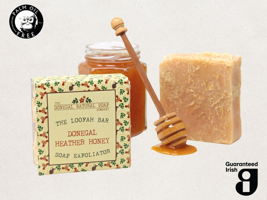 Donegal Heather Honey  Loofah Soap