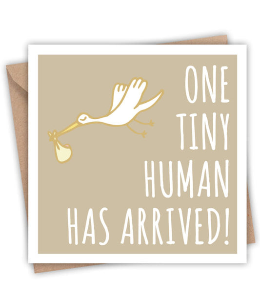 One Tiny Human has Arrived